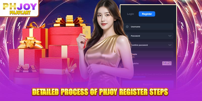 Detailed process of Phjoy Register steps 